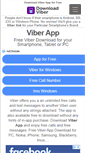 Mobile Screenshot of downloadviberapp.com